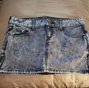 GUESS denim mini-skirt